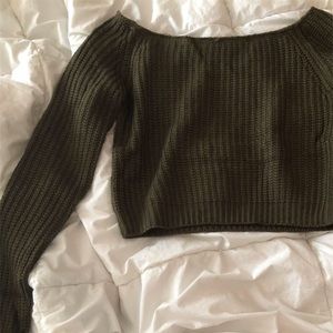 LF off the shoulder sweater